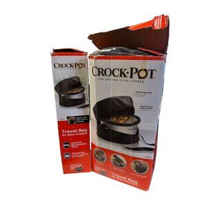 Crock-Pot Travel Bag for 4 - 7-Quart Slow Cookers, Black